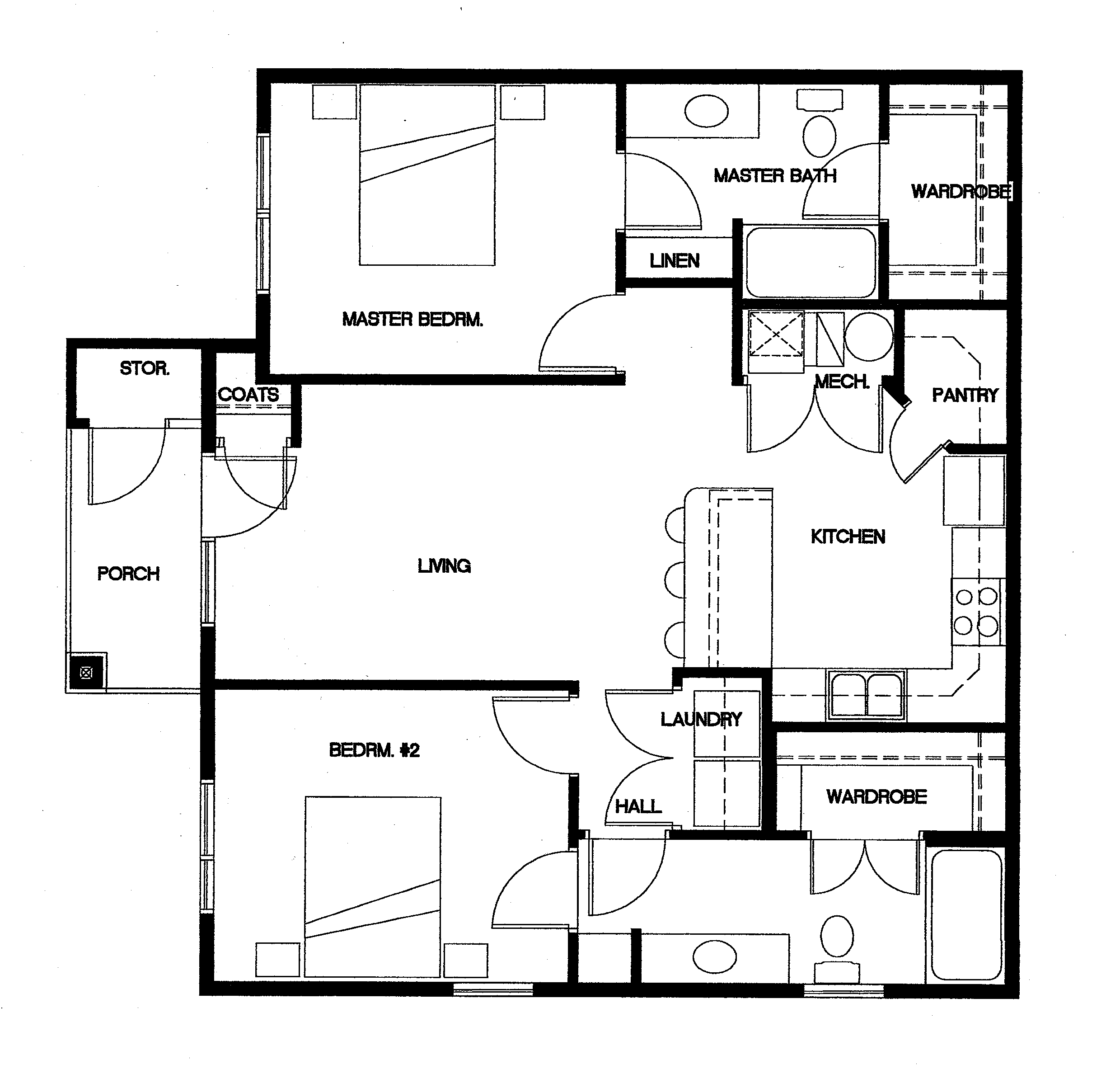 Phase 2 (2x2) Double Master End Unit